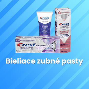 Bieliace zubné pasty Crest Bieliace zubné pasty Crest