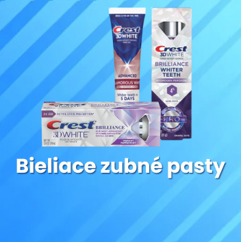 Bieliace zubné pasty Crest Bieliace zubné pasty Crest