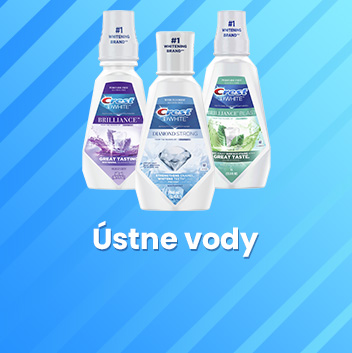 ústne vody Crest ústne vody Crest