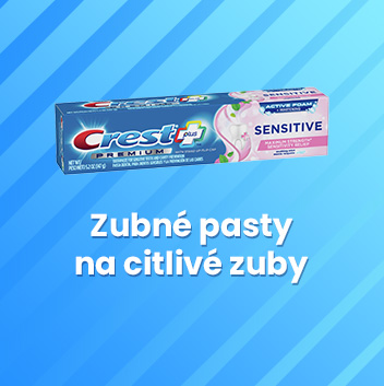 Zubné pasty na citlivé zuby