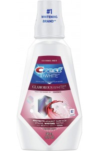 Ústna voda Crest 3D Glamorous White (473 ml) Bieliaca ústna voda Crest na bielenie zubov 946 ml