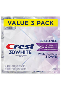 Výhodné 3-balenie Crest 3D White BRILLIANCE Výhodné 3-balenie Crest 3D White BRILLIANCE