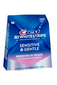 Bieliace pásiky na citlivé zuby Crest Whitestrips SENSITIVE & GENTLE Bieliace pásiky na citlivé zuby Crest Whitestrips SENSITIVE & GENTLE