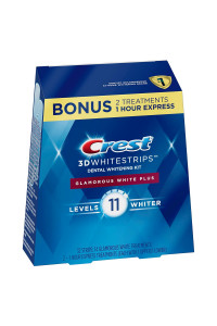 Bieliace pásiky Crest 3D Glamorous White PLUS Bieliace pásiky Crest 3D Glamorous White PLUS