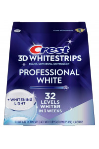 Bieliace pásiky Crest 3D PROFESSIONAL White + LED LIGHT s bieliacou lampou Bieliace pásiky Crest 3D PROFESSIONAL White + LED LIGHT s bieliacou lampou