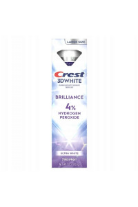 Bieliaca zubná pasta Crest 3D White BRILLIANCE PRO 4% Hydrogen Peroxide Bieliaca zubná pasta Crest 3D White BRILLIANCE PRO 4% Hydrogen Peroxide